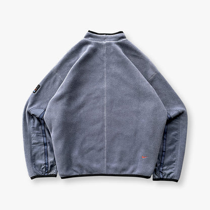 Nike - Rare 1999 Winter Nylon-panelled Fleece (L)