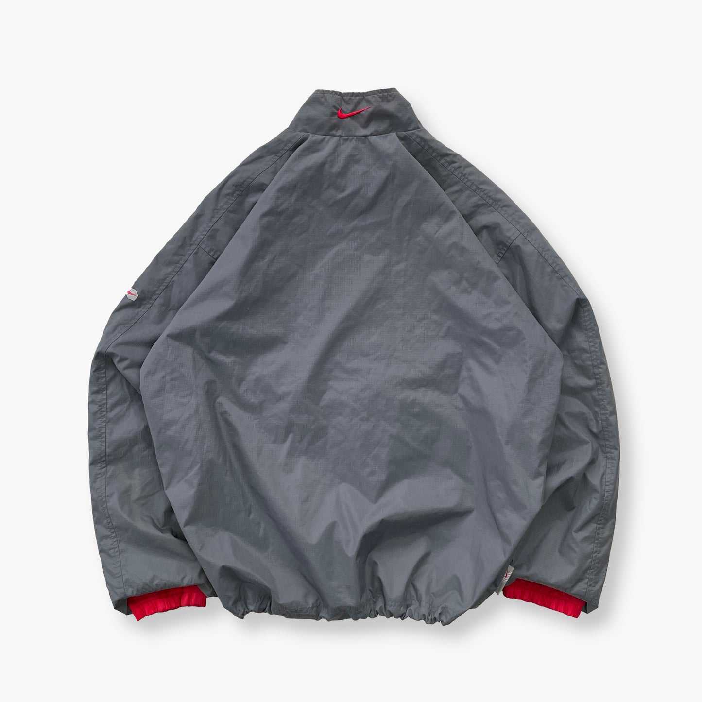 Nike - 2000's Hex Asymmetrical Zip Track Jacket (L)