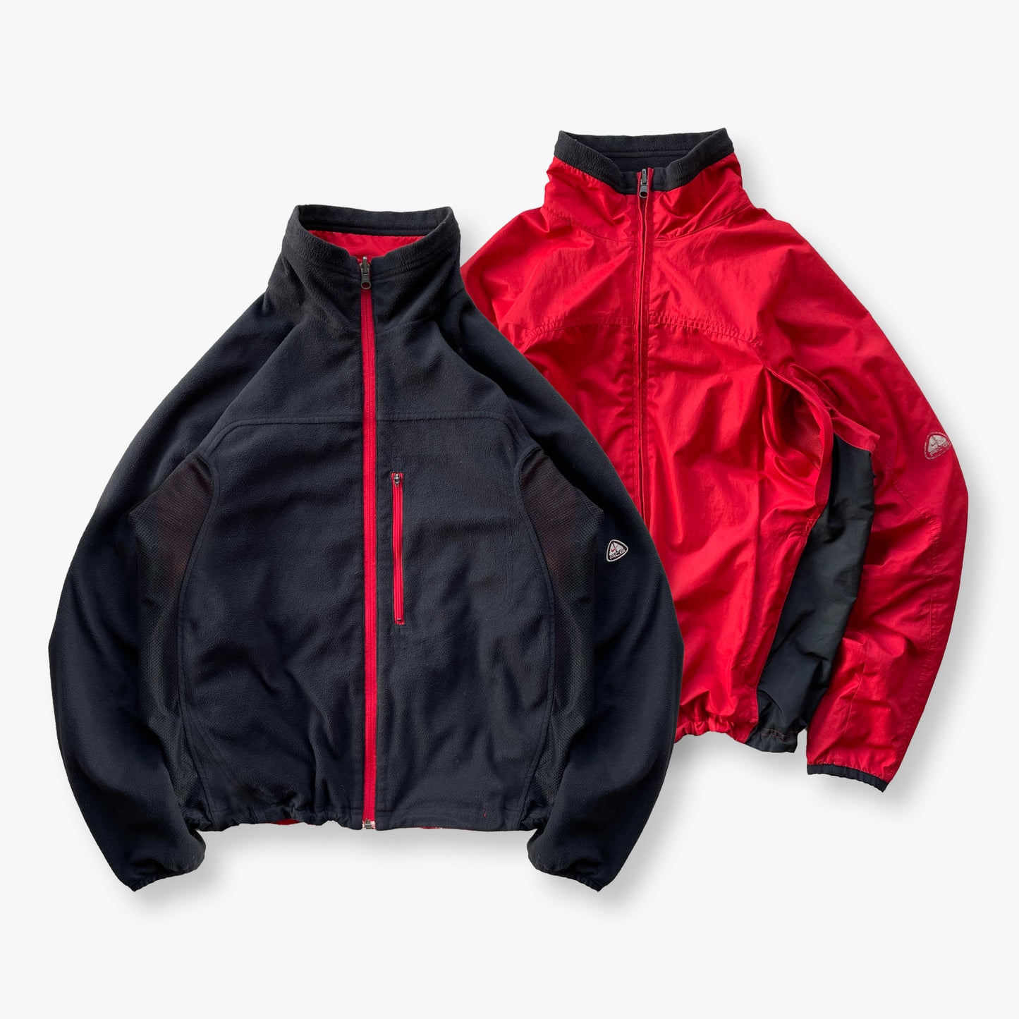 Nike ACG - 2000's Reversible Nylon/Fleece Windbreaker (M)