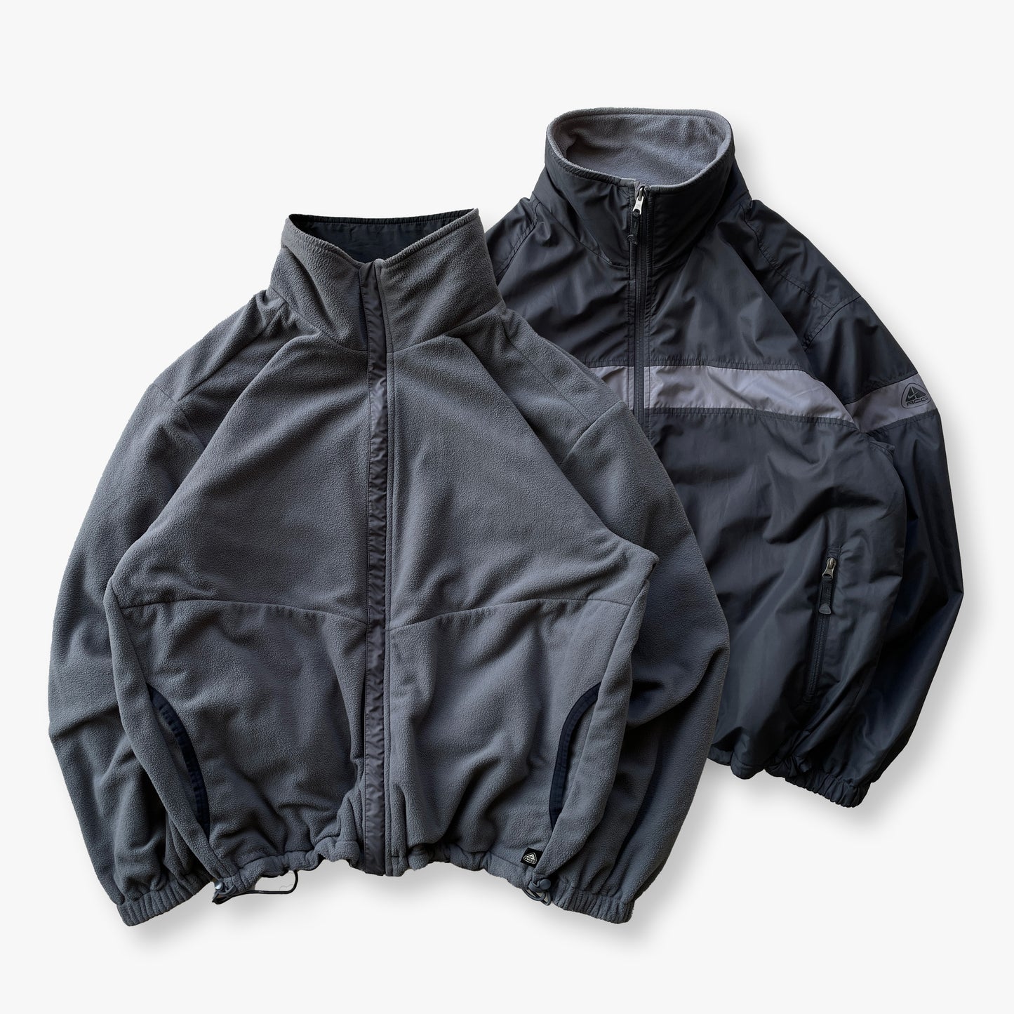 Nike ACG - 2000's Reversible Nylon/Fleece Windbreaker (XL)
