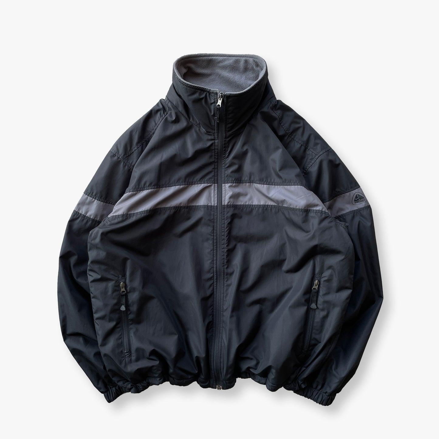 Nike ACG - 2000's Reversible Nylon/Fleece Windbreaker (XL)