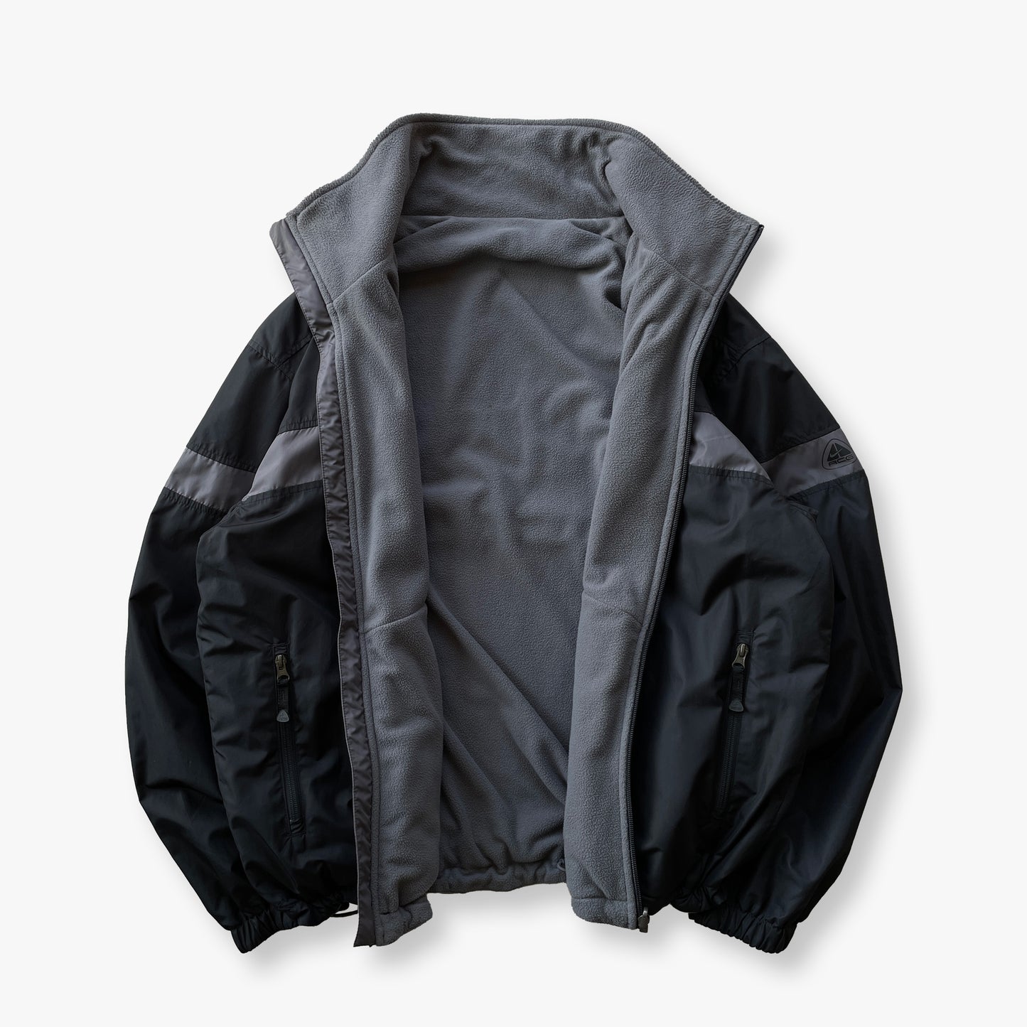 Nike ACG - 2000's Reversible Nylon/Fleece Windbreaker (XL)