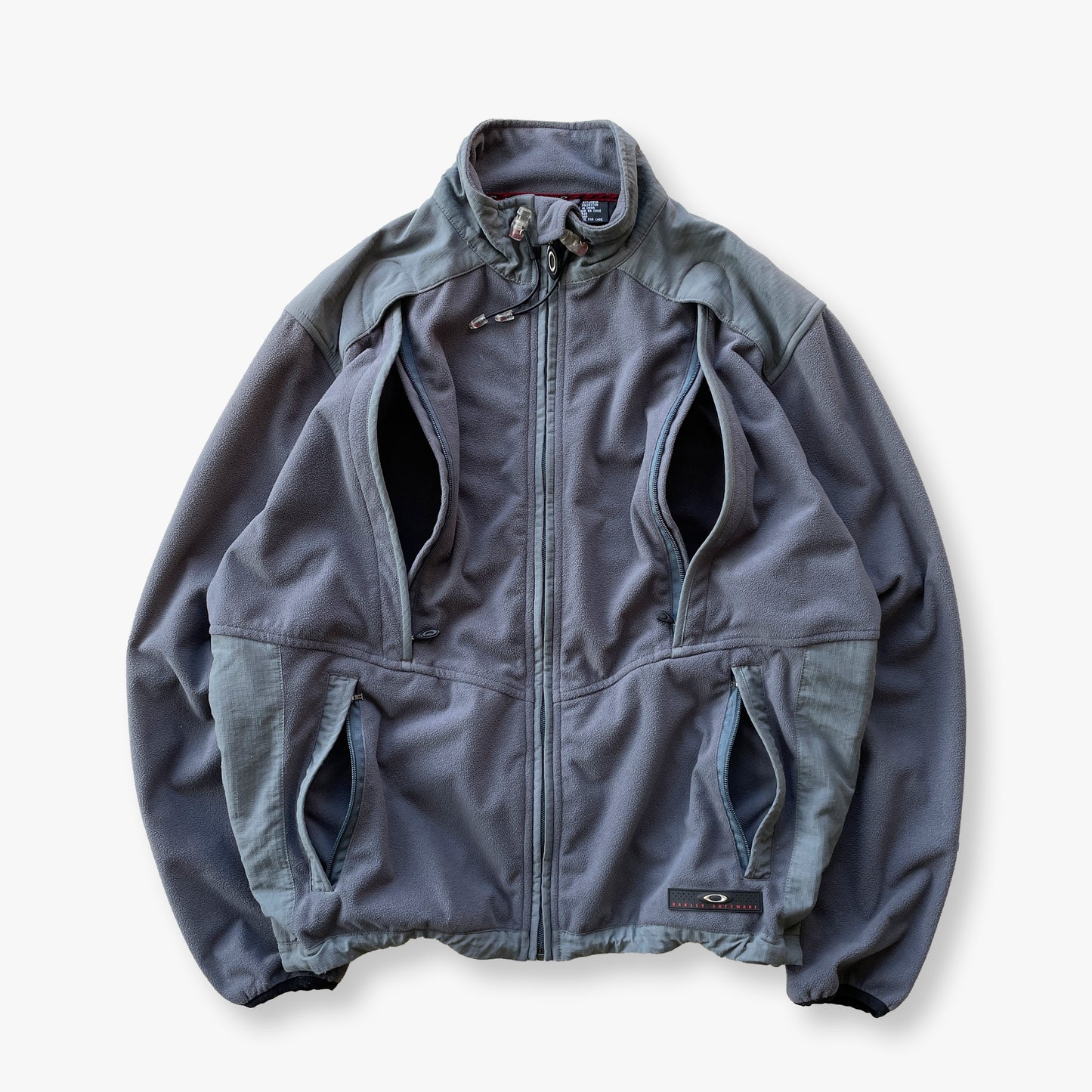 Oakley - Rare 00s Software Ripstop/Fleece Paneled Jacket (L)