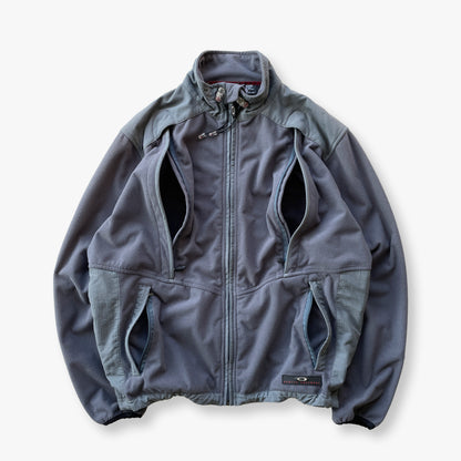 Oakley - Rare 00s Software Ripstop/Fleece Paneled Jacket (L)