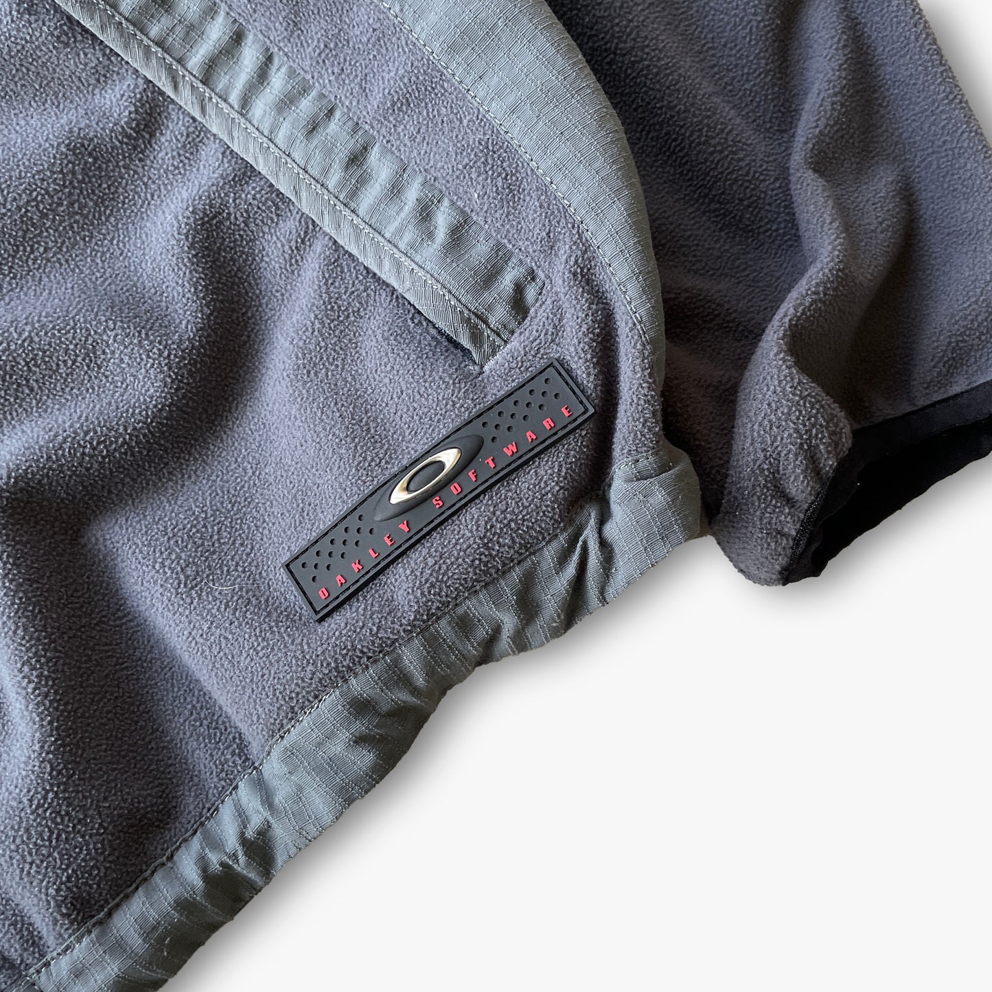 Oakley - Rare 00s Software Ripstop/Fleece Paneled Jacket (L)