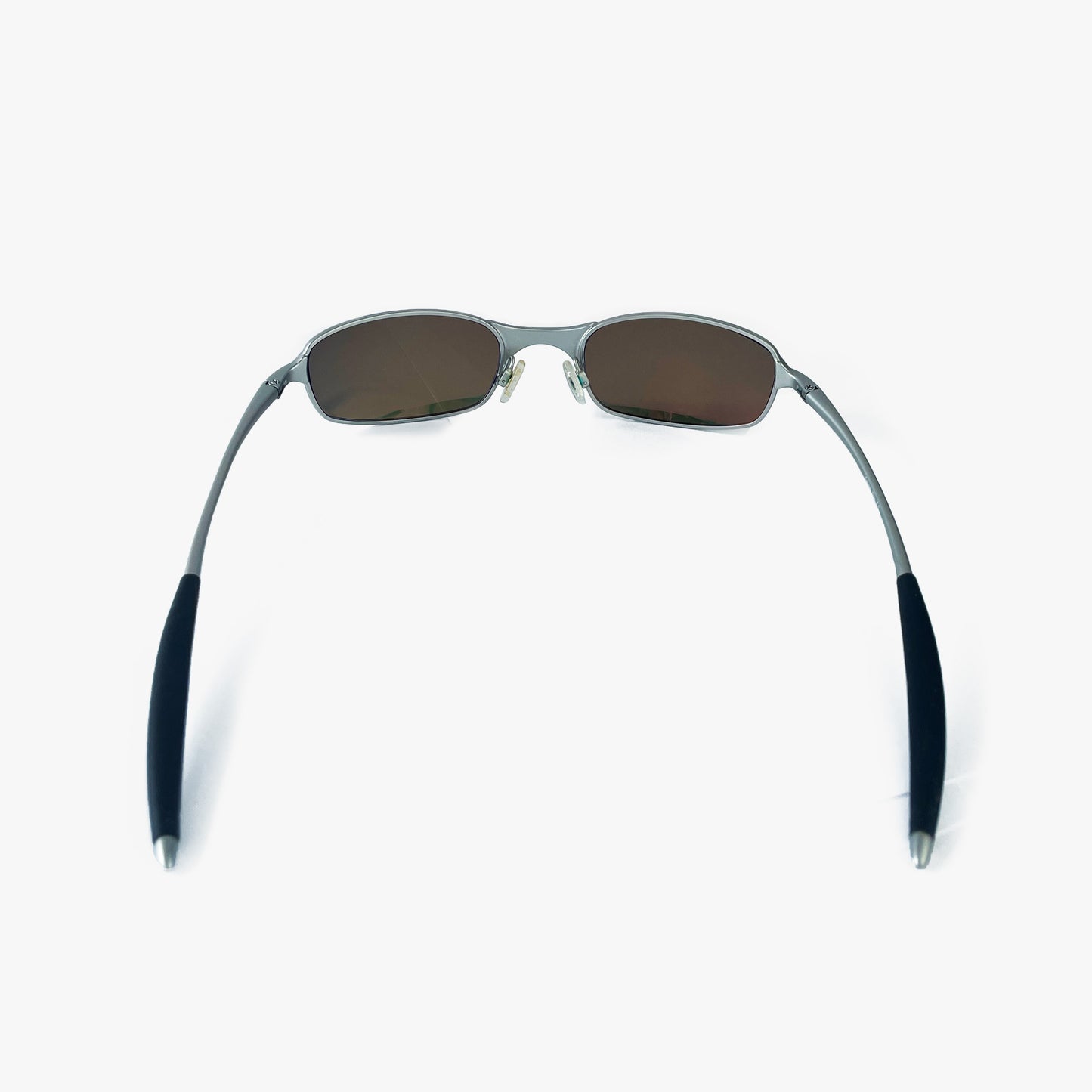 Oakley - 1999 Square Wire 2.0 Platinum/Fire Iridium Sunglasses