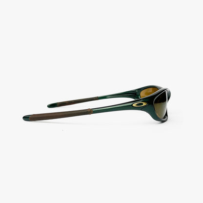 Oakley - 1999 XX Twenty Emerald/Gold Iridium Sunglasses