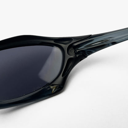 Oakley - 2002 Splice Matte Black-Crystal Black Sunglasses