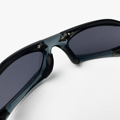 Oakley - 2002 Splice Matte Black-Crystal Black Sunglasses