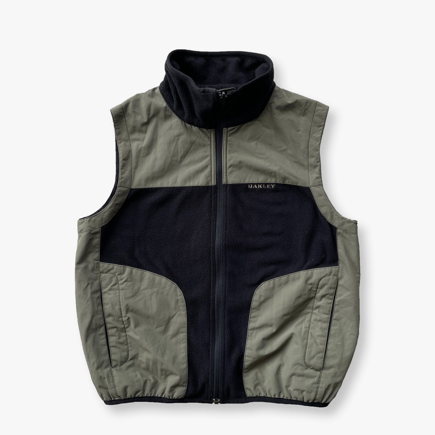 Oakley - 2005 Nylon/Fleece Panelled Vest (S)