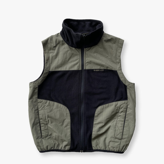 Oakley - 2005 Nylon/Fleece Panelled Vest (S)