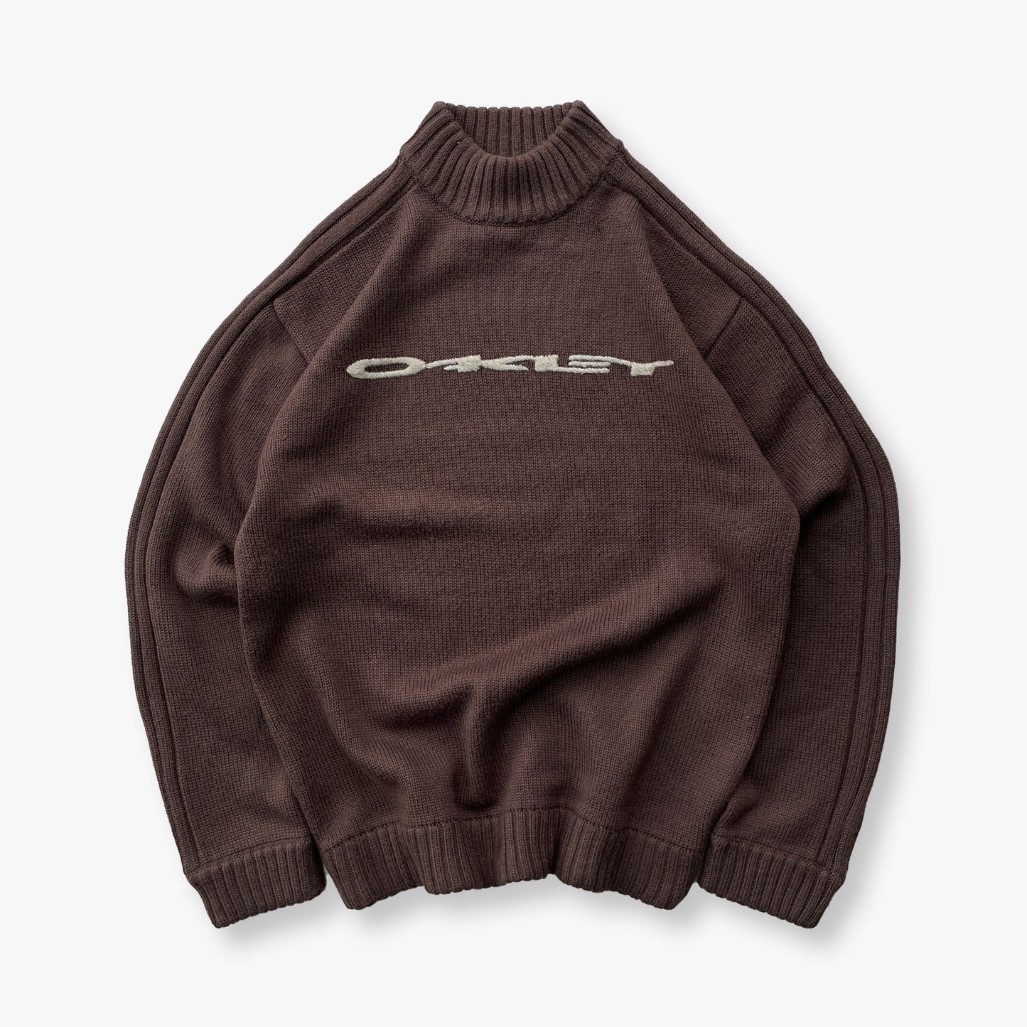 Oakley - 2005 Spellout Logo Knit Sweater (L)