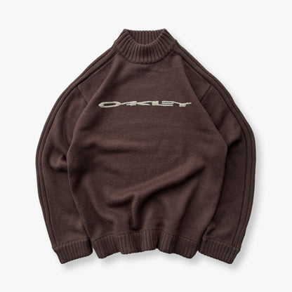 Oakley - 2005 Spellout Logo Knit Sweater (L)
