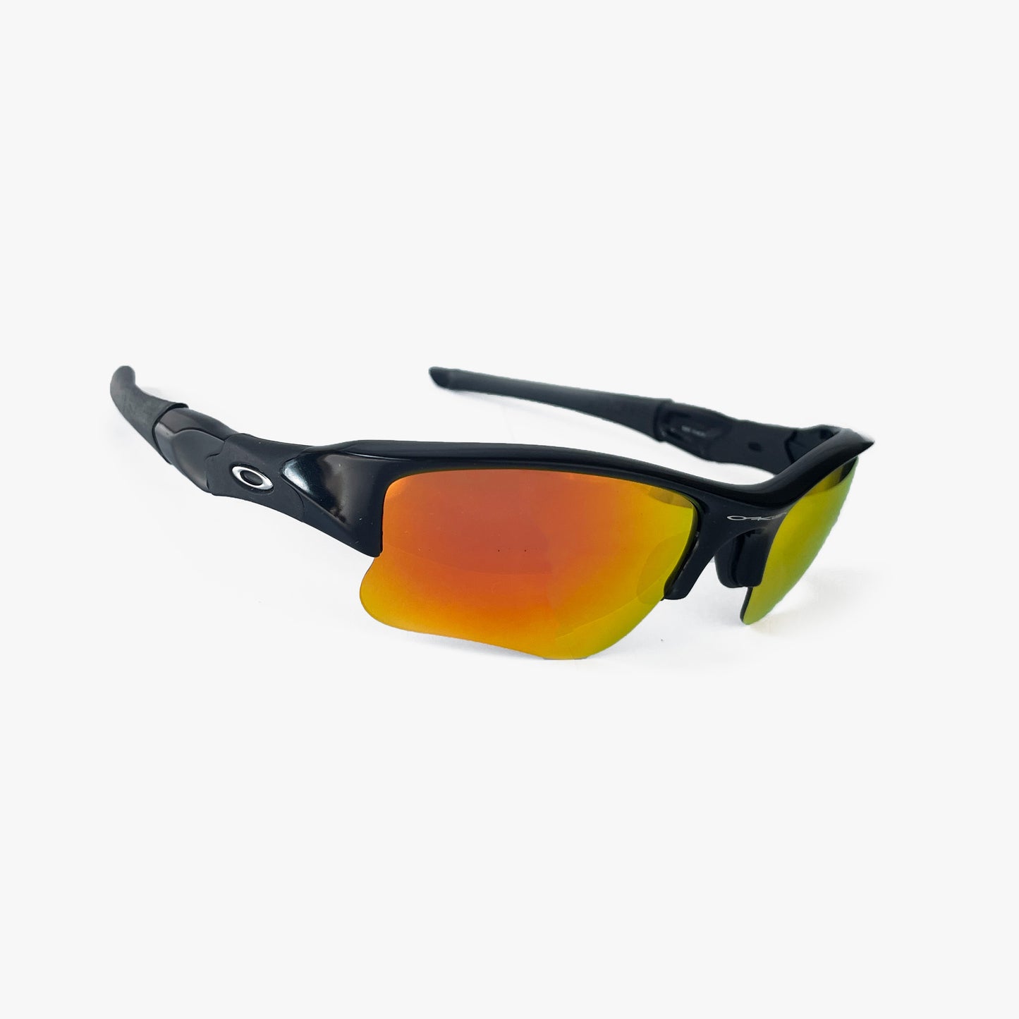 Oakley - 2007 Flak Jacket XLJ Black/Fire Iridium Sunglasses