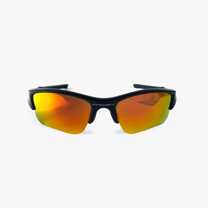 Oakley - 2007 Flak Jacket XLJ Black/Fire Iridium Sunglasses