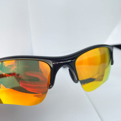 Oakley - 2007 Flak Jacket XLJ Black/Fire Iridium Sunglasses