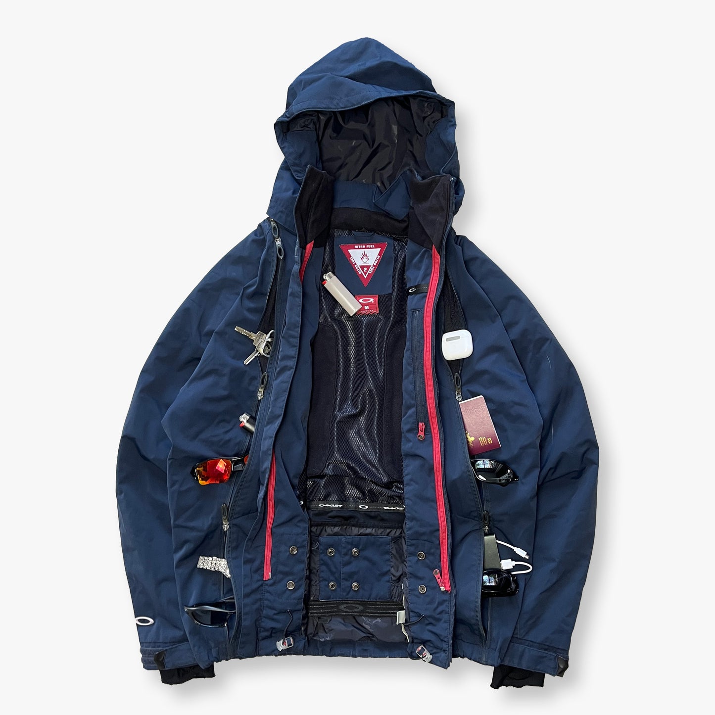 Oakley - Rare 2006 2in1 Nitro Fuel 2 Pocket Jacket (M)