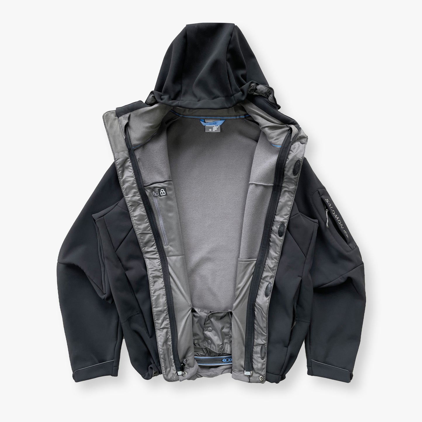 Salomon - 2008 2in1 Softshell ClimaPro Fleece-lined Jacket (L)