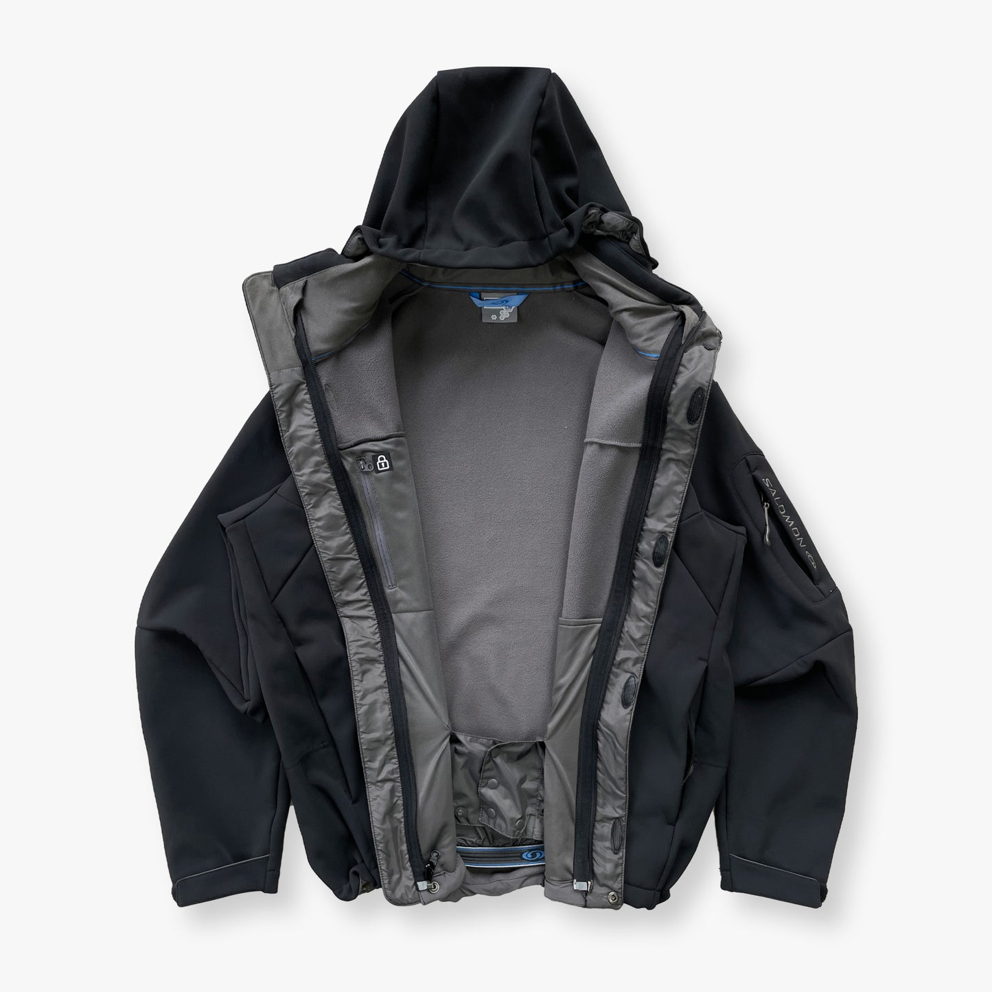 Salomon - 2009 2in1 Softshell ClimaPro Fleece-lined Jacket (L)