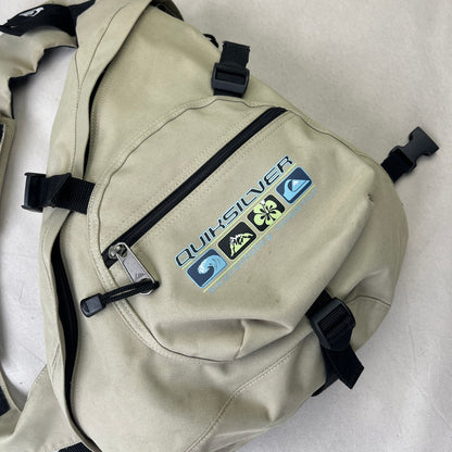 Quiksilver - 2000s Cyclone Sling Bag (Mint Beige)